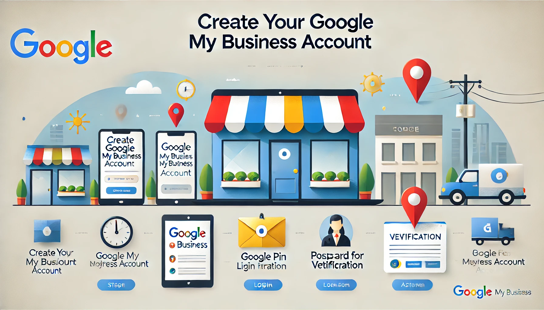 How to create google my business account?